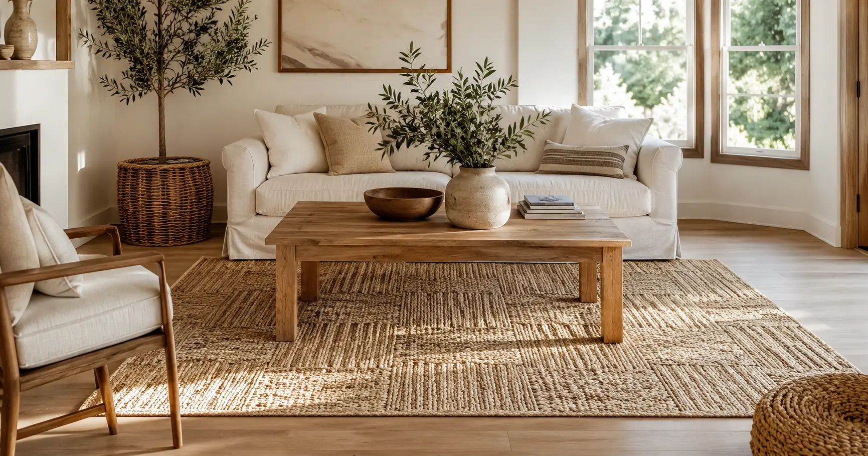 Braided Jute Rugs for Living Rooms: The Timeless Natural Flooring Trend for Stylish USA Homes