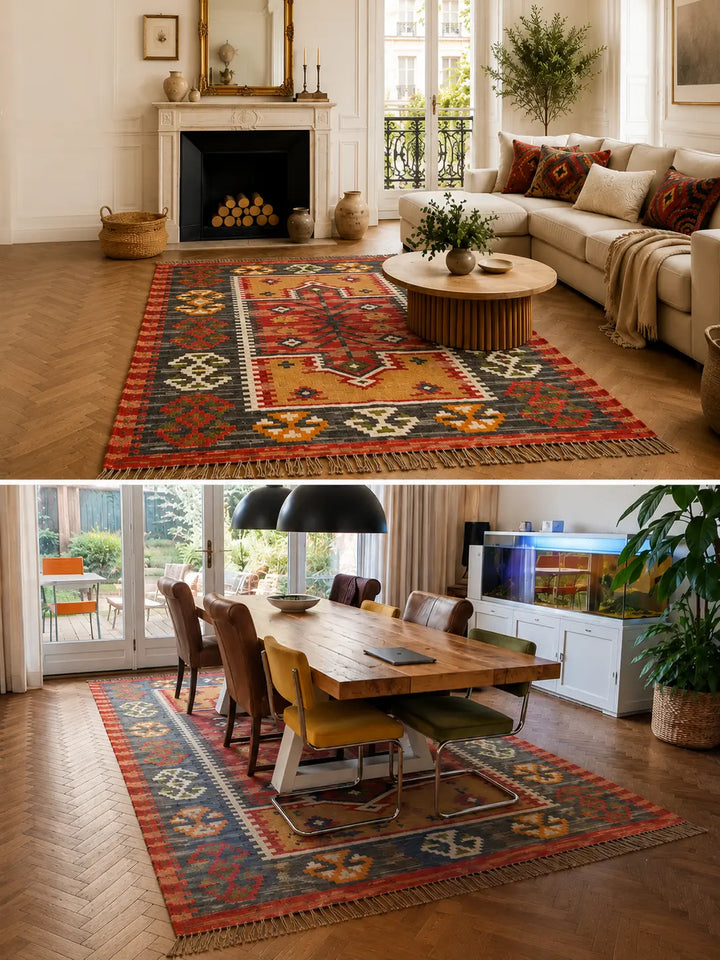Large Kilim Rugs for Open Floor Plans: The Ultimate Guide for Modern USA Homes