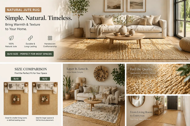 Best Jute Rug for Living Room in USA – Complete Buying Guide