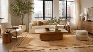 Why Homeowners Love Scalloped Jute Rugs: A Timeless Choice for Beautiful USA Homes