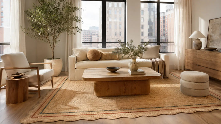 Why Homeowners Love Scalloped Jute Rugs: A Timeless Choice for Beautiful USA Homes