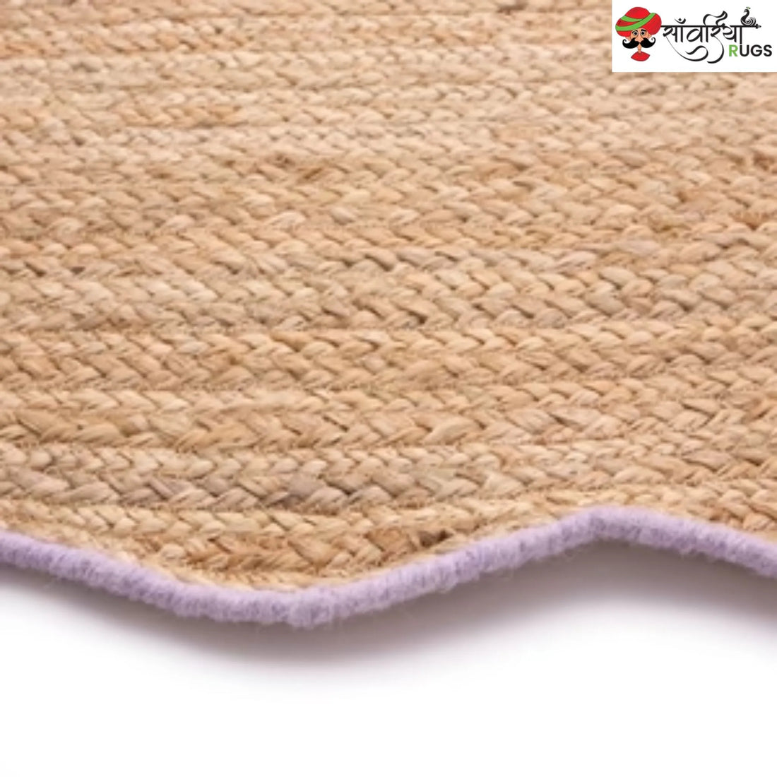 Decorative Jute Runner Rug for Kitchen, Hallway & Stairs