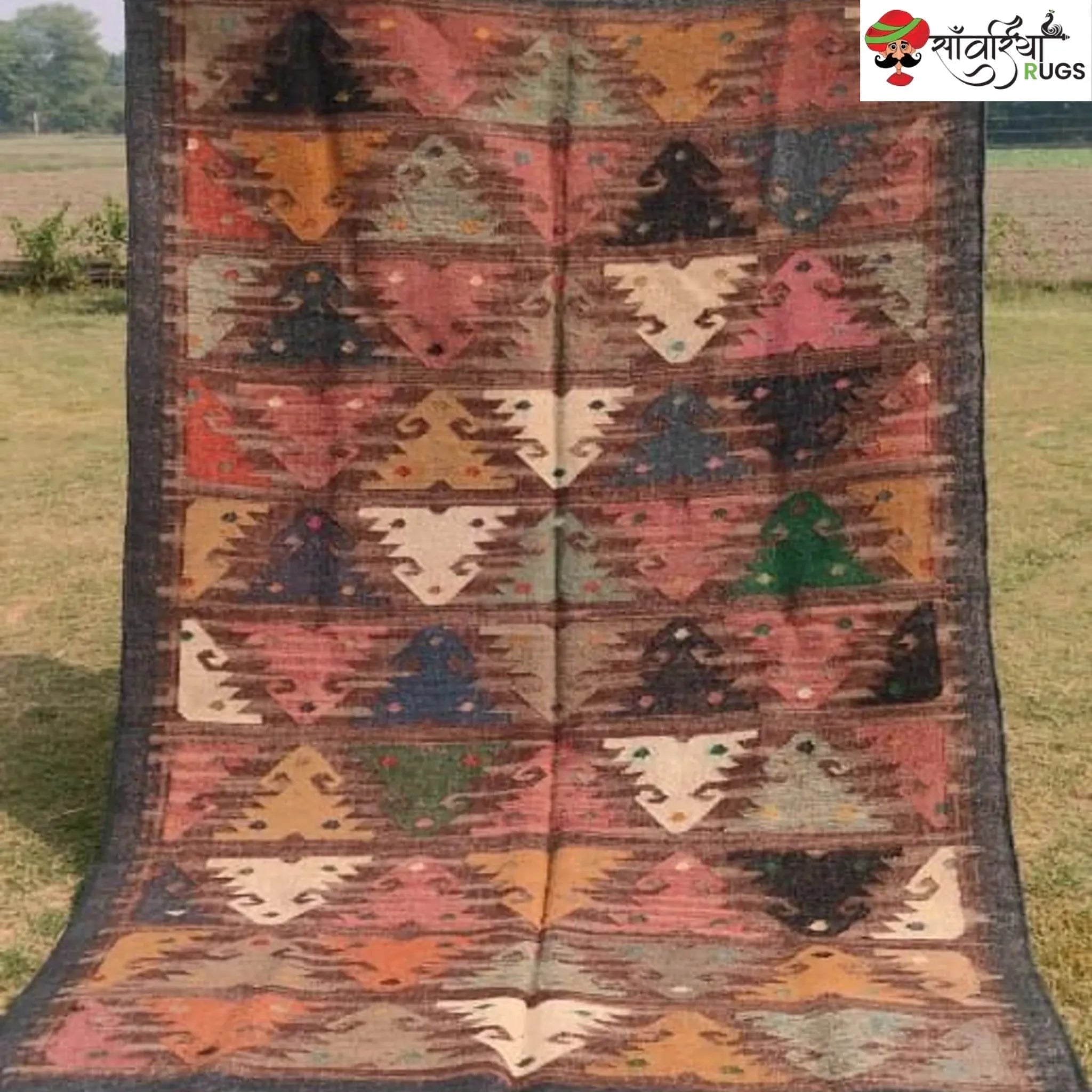 Handwoven Kilim Rug – Traditional Artisan Craft
