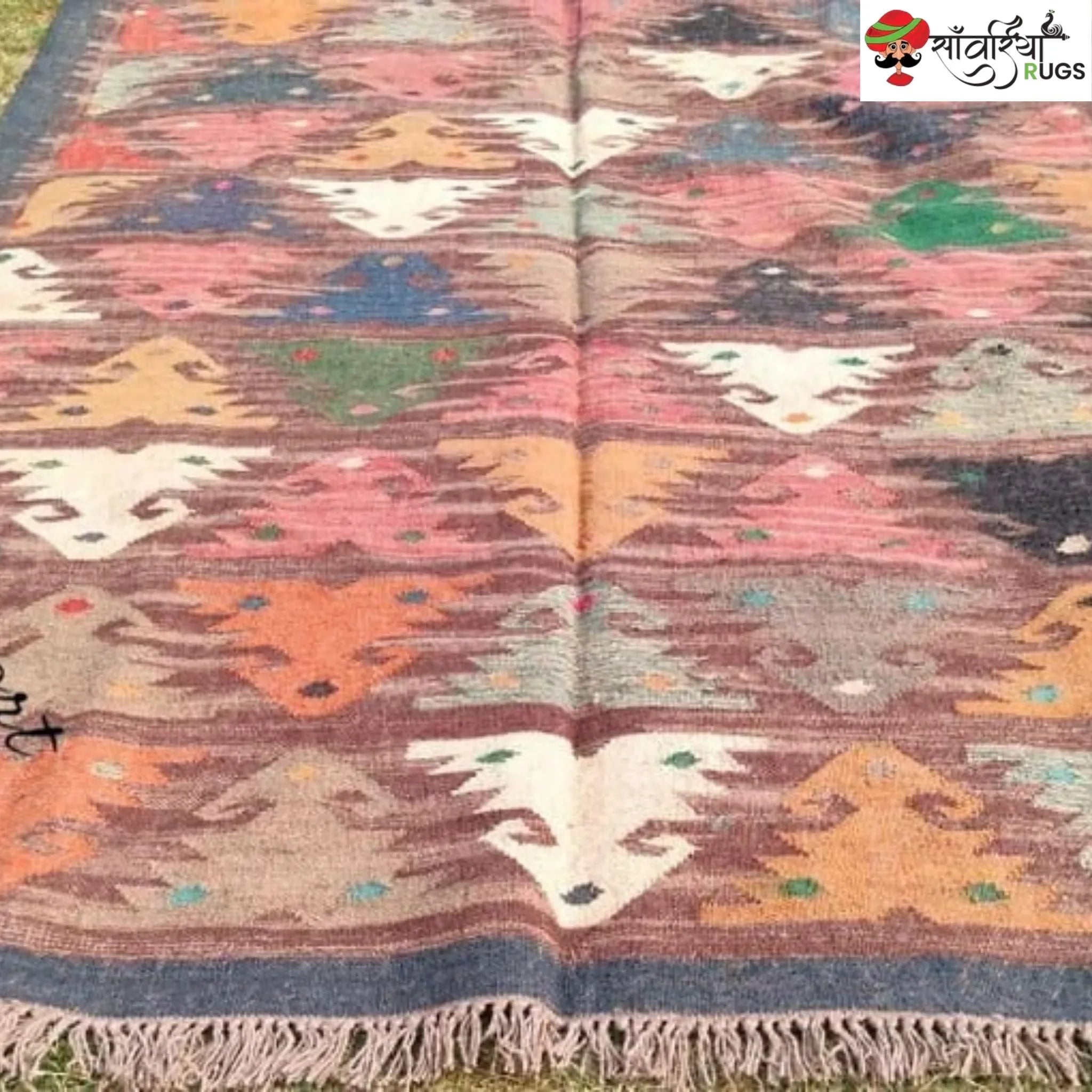 Handwoven Kilim Rug – Traditional Artisan Craft