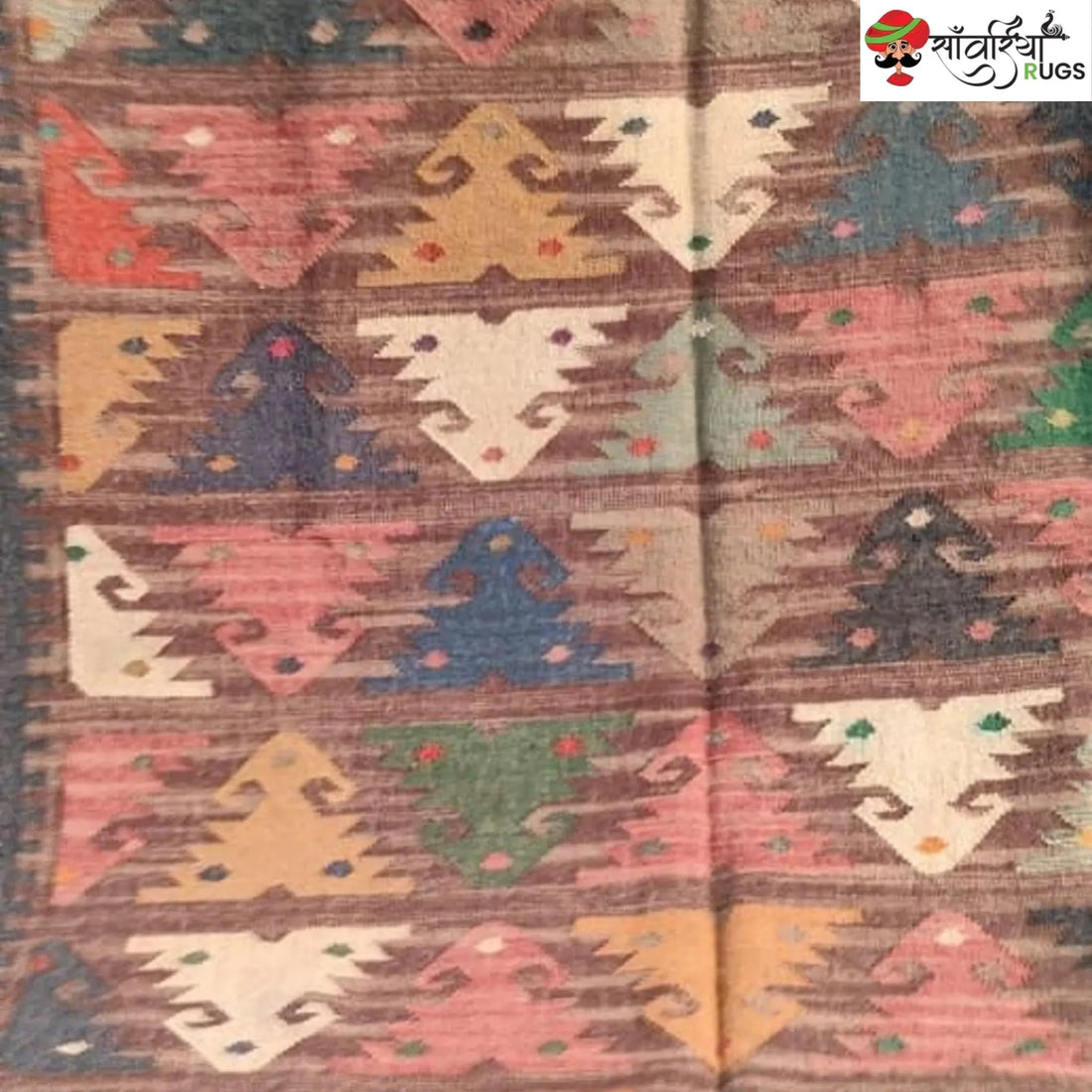 Handwoven Kilim Rug – Traditional Artisan Craft