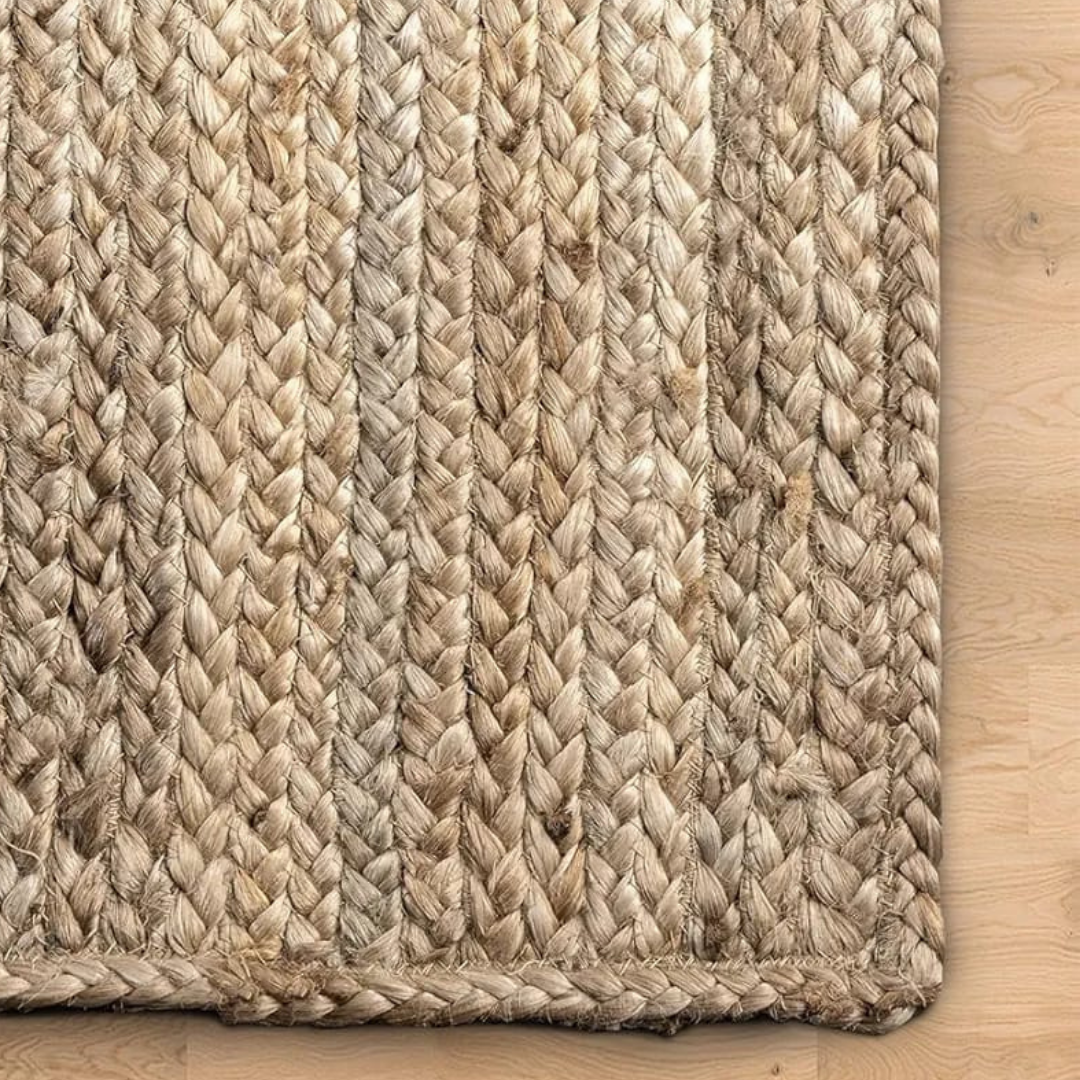 Handmade Natural Jute rugs and runner for floor decor