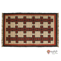 Handmade Kilim Rug  Handwoven Wool and Jute Rug Handmade Kilim Dhurrie Rug Motifs Oriental,Treditional