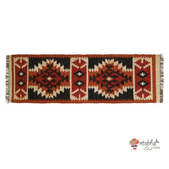 Handmade Kilim Rug  Handwoven Wool and Jute Rug Handmade Kilim Dhurrie Rug Motifs Oriental