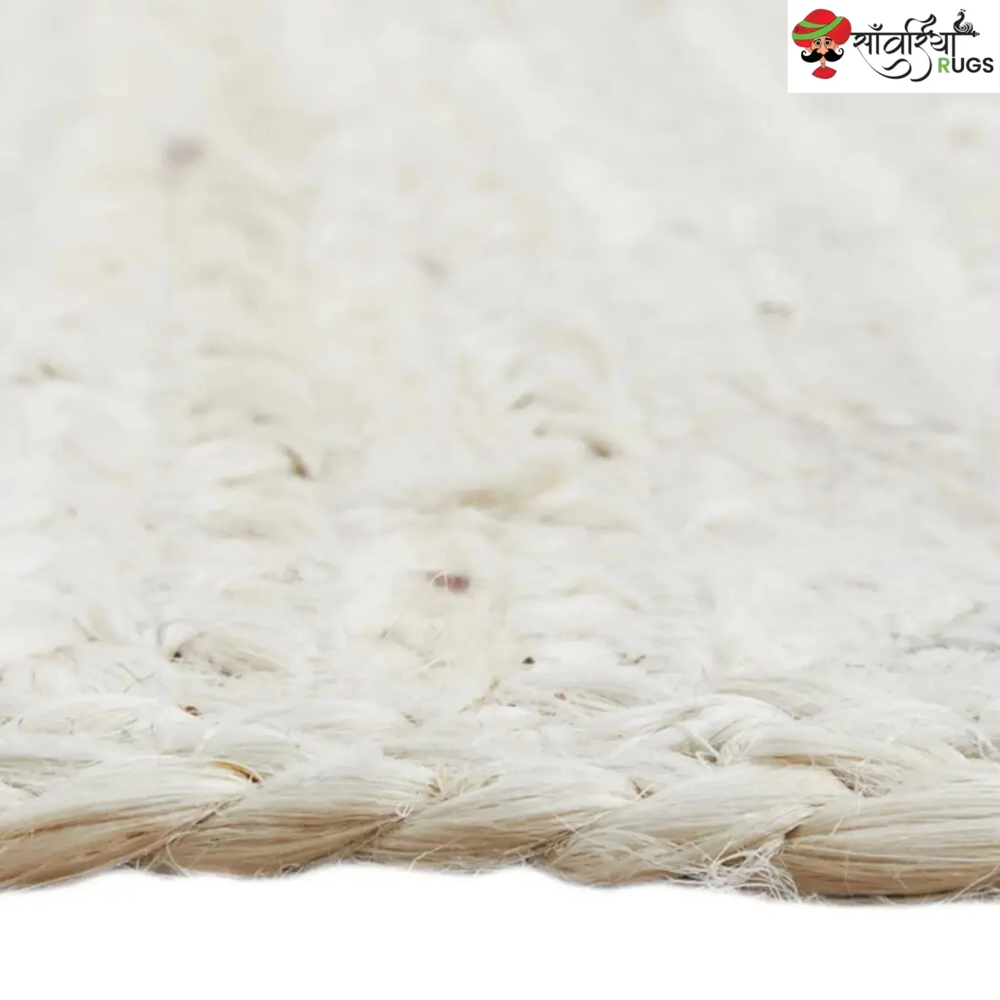 Decorative Jute Runner Rug for Kitchen, Hallway & Stairs