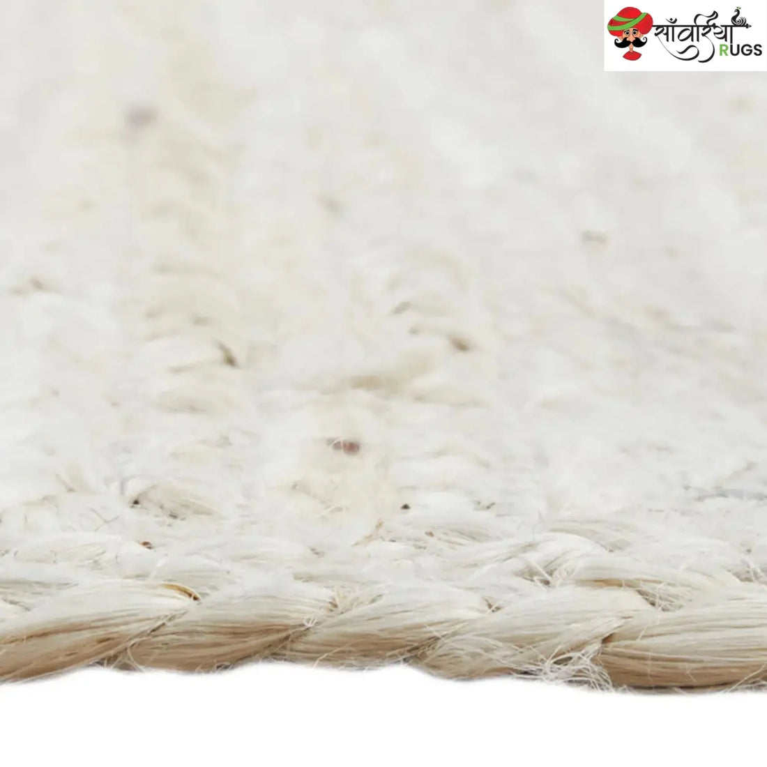 Decorative Jute Runner Rug for Kitchen, Hallway & Stairs