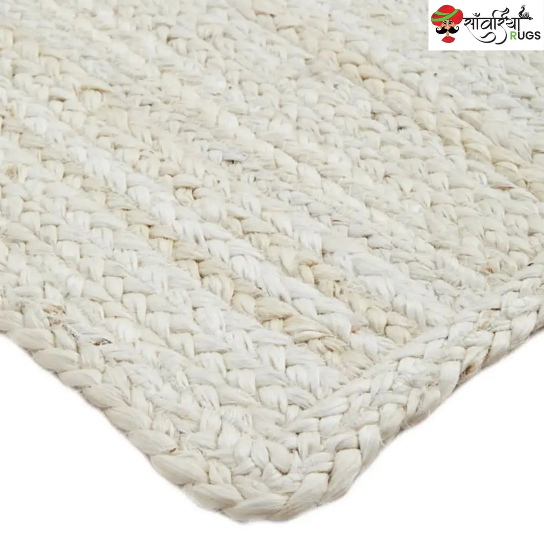 Decorative Jute Runner Rug for Kitchen, Hallway & Stairs