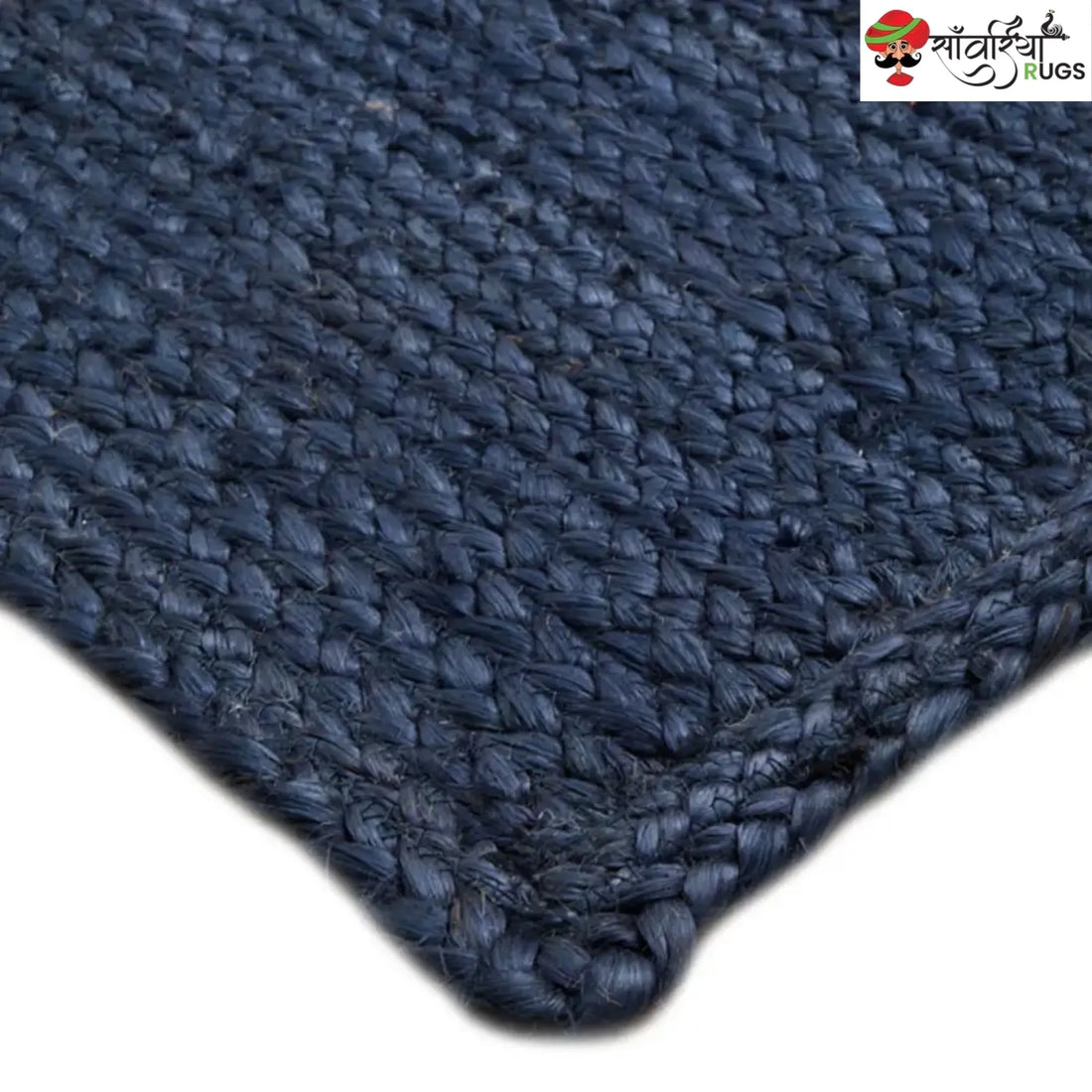 Decorative Jute Runner Rug for Kitchen, Hallway & Stairs
