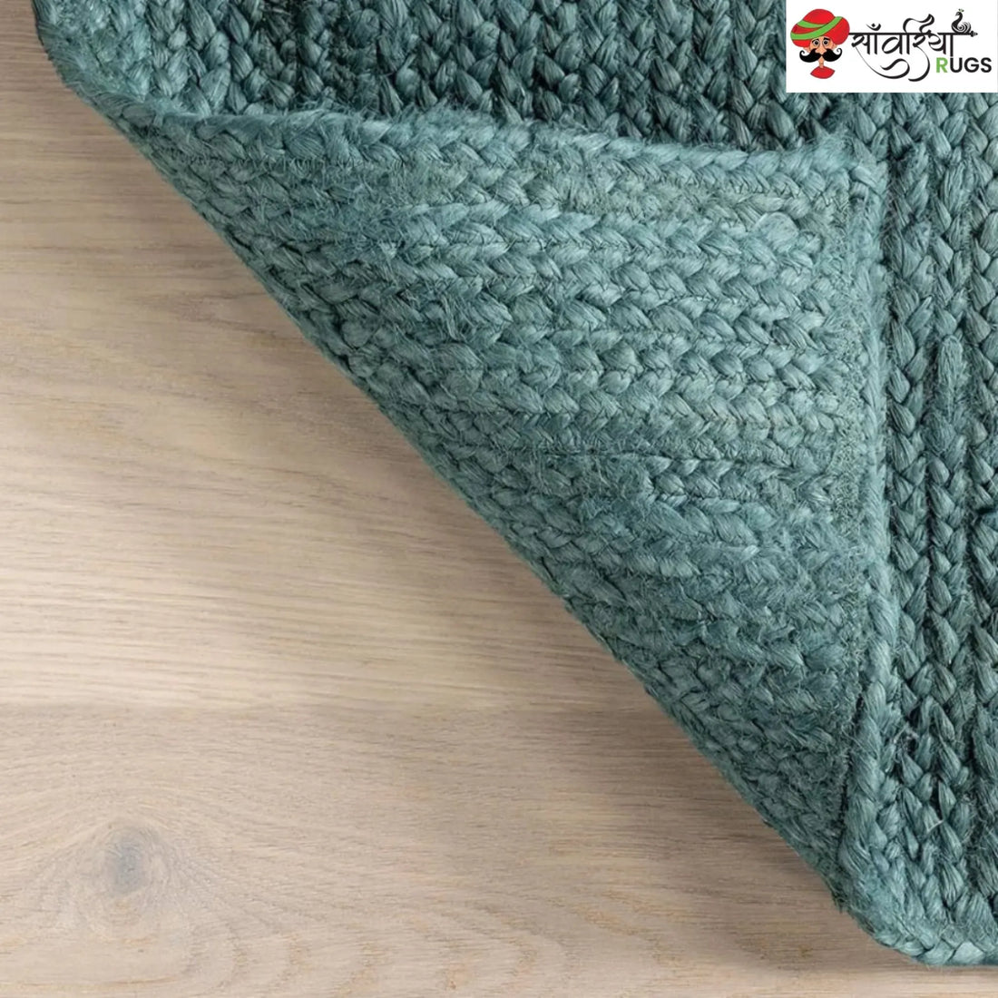 Decorative Jute Runner Rug for Kitchen, Hallway & Stairs