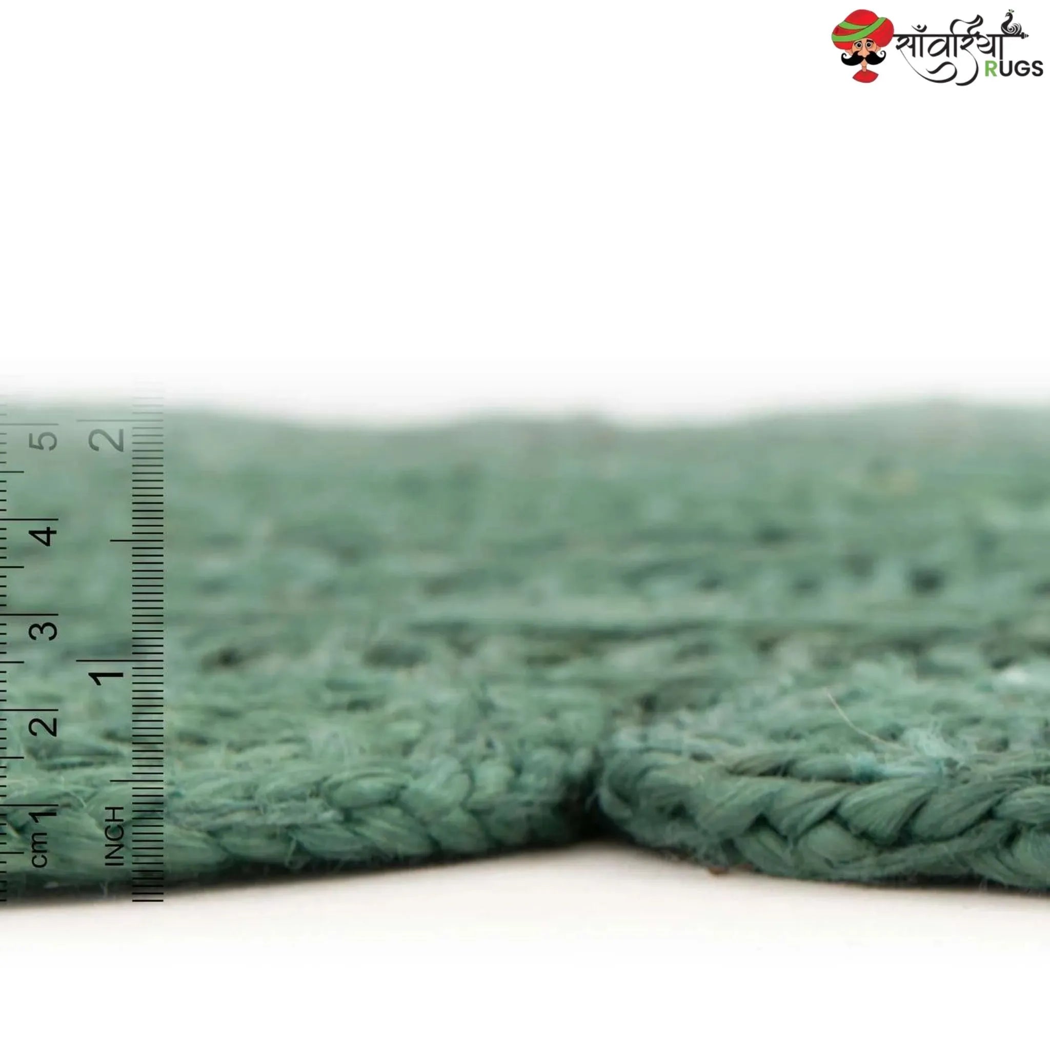 Handcrafted Braided Jute Round Rug for Eco-Friendly Interiors