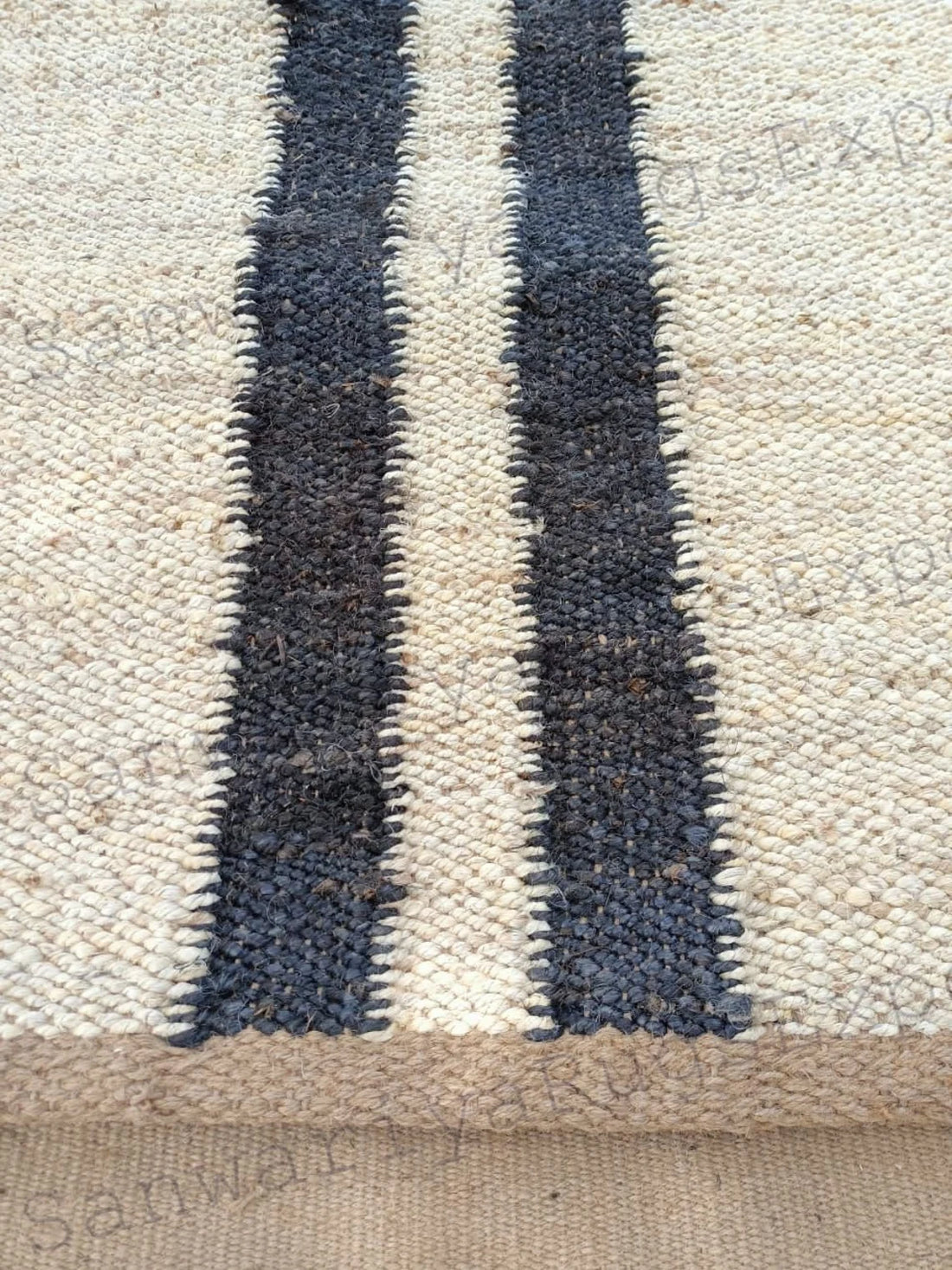 Handloom Natural Jute Runner | Braided Boho Farmhouse Hallway Rug