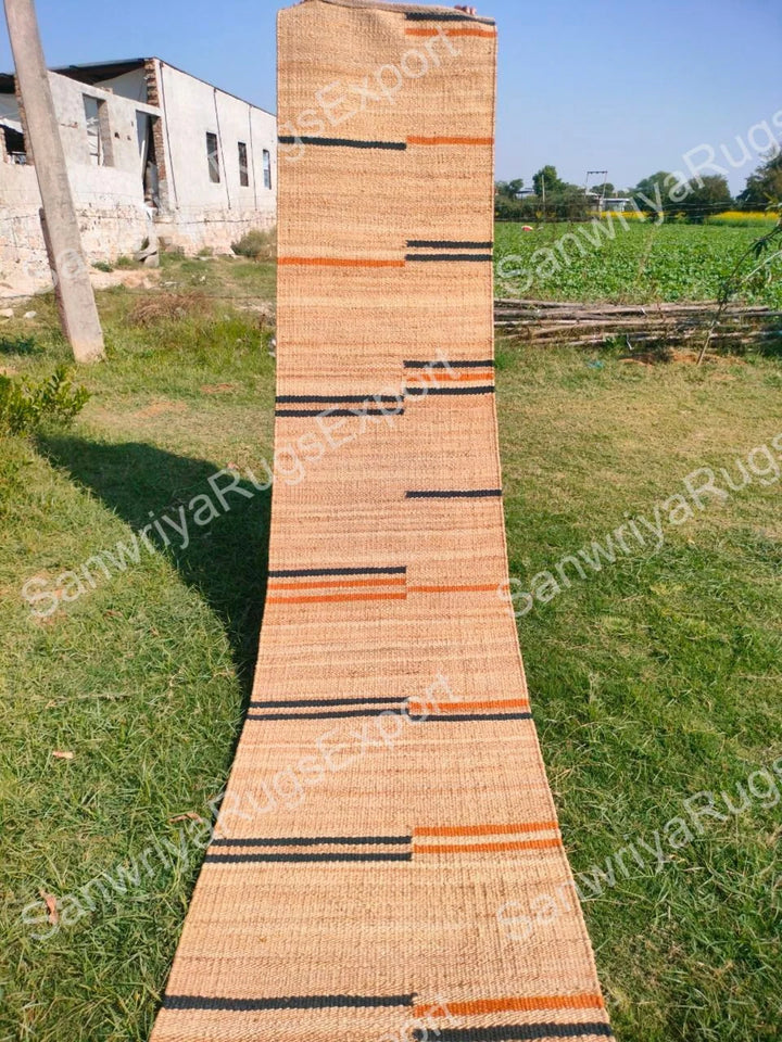 Natural Organic Jute Handmade Braided Rug