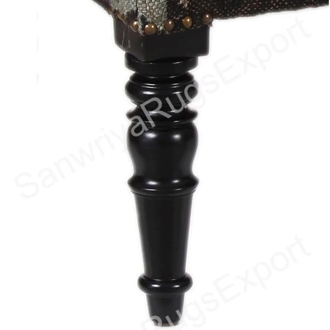 Handmade Kilim Bench – Acacia Wood Ottoman with Wool Jute Seat