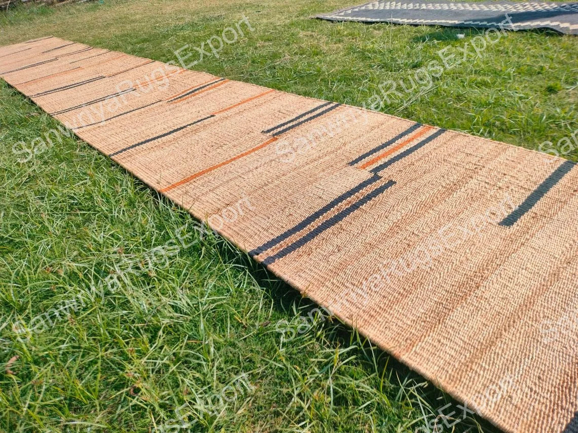 Natural Organic Jute Handmade Braided Rug