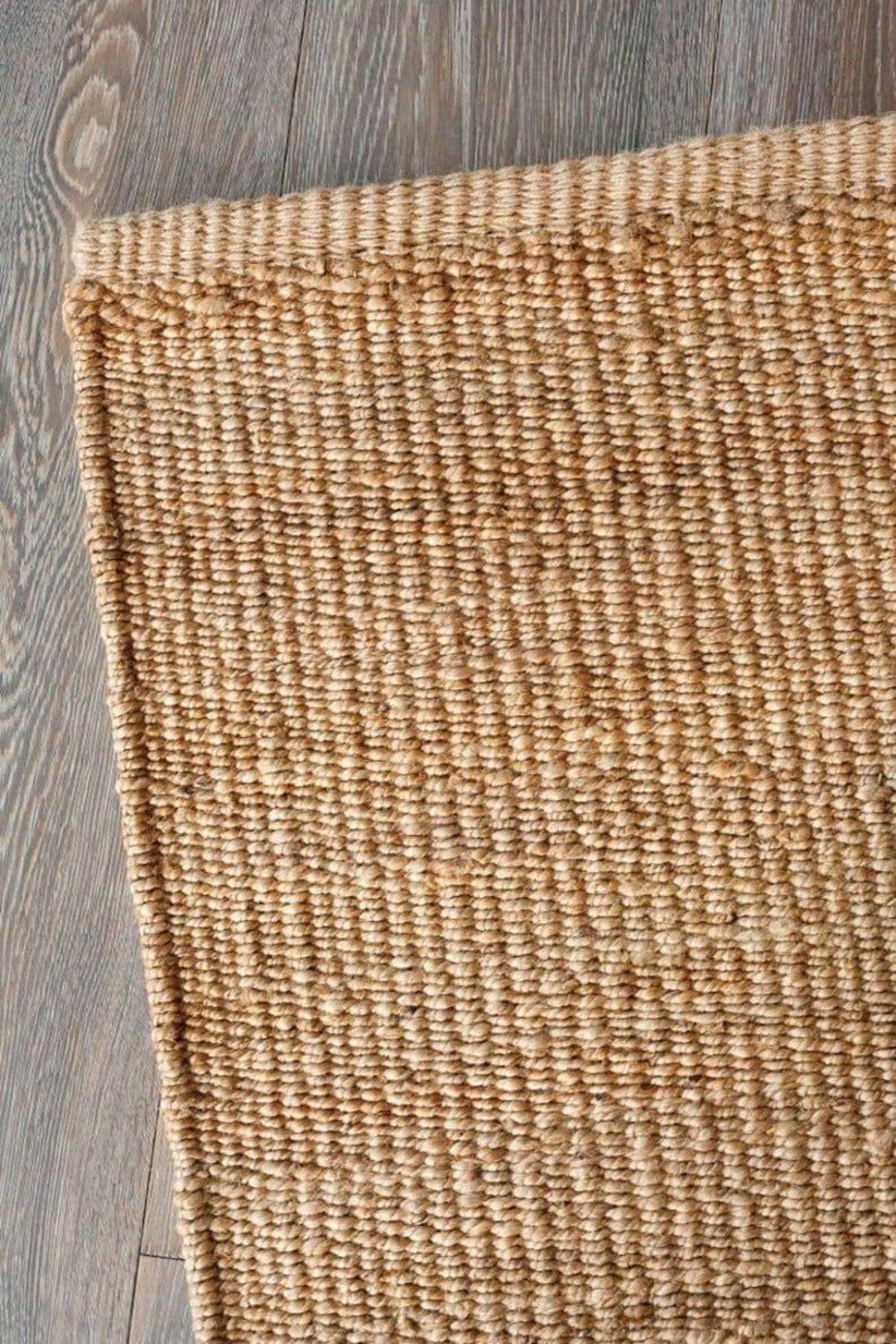 Handwoven Hemp Jute Stair Runner | Natural Eco Rustic Runner Rug