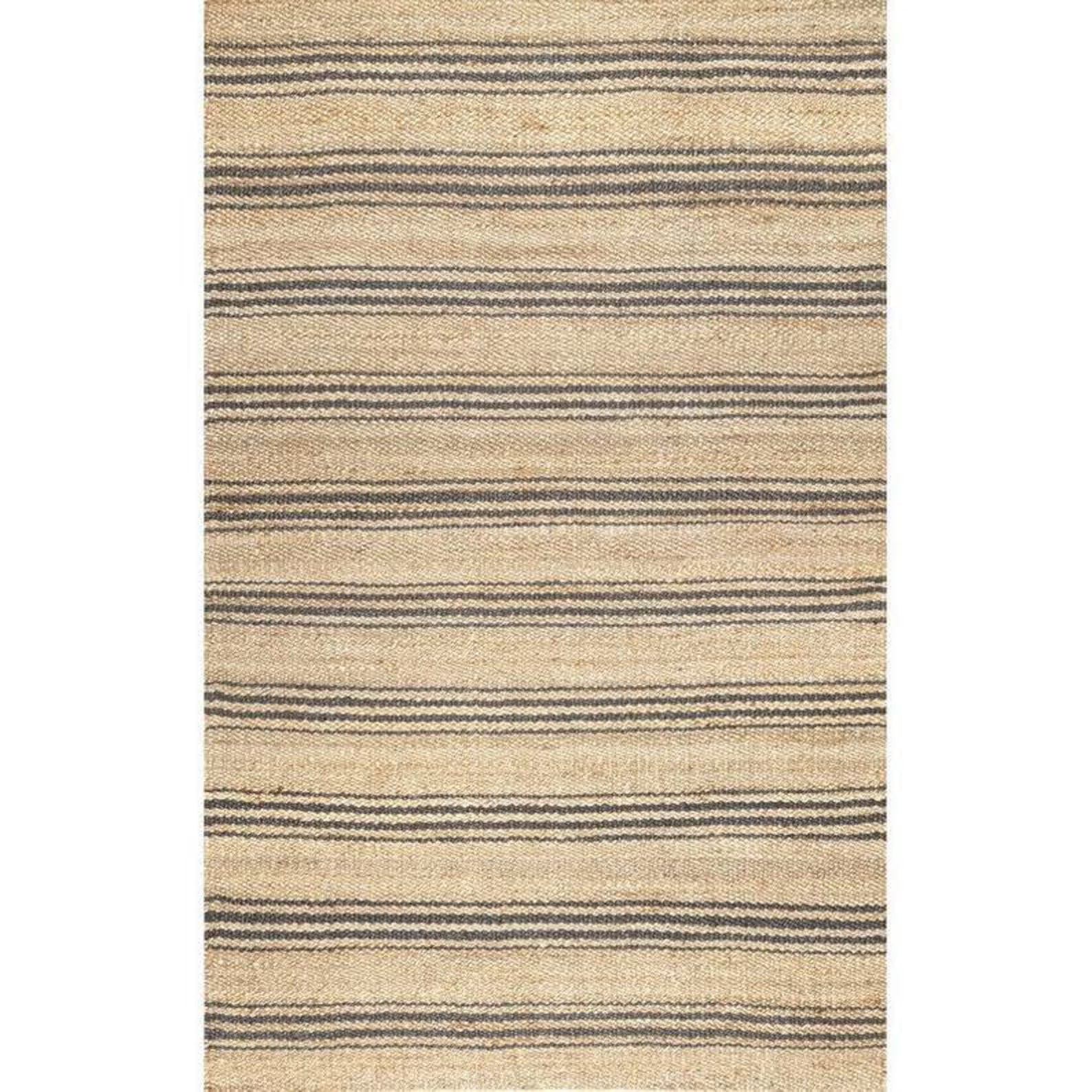 Handwoven Natural Jute Area Rug for Eco-Friendly Interiors