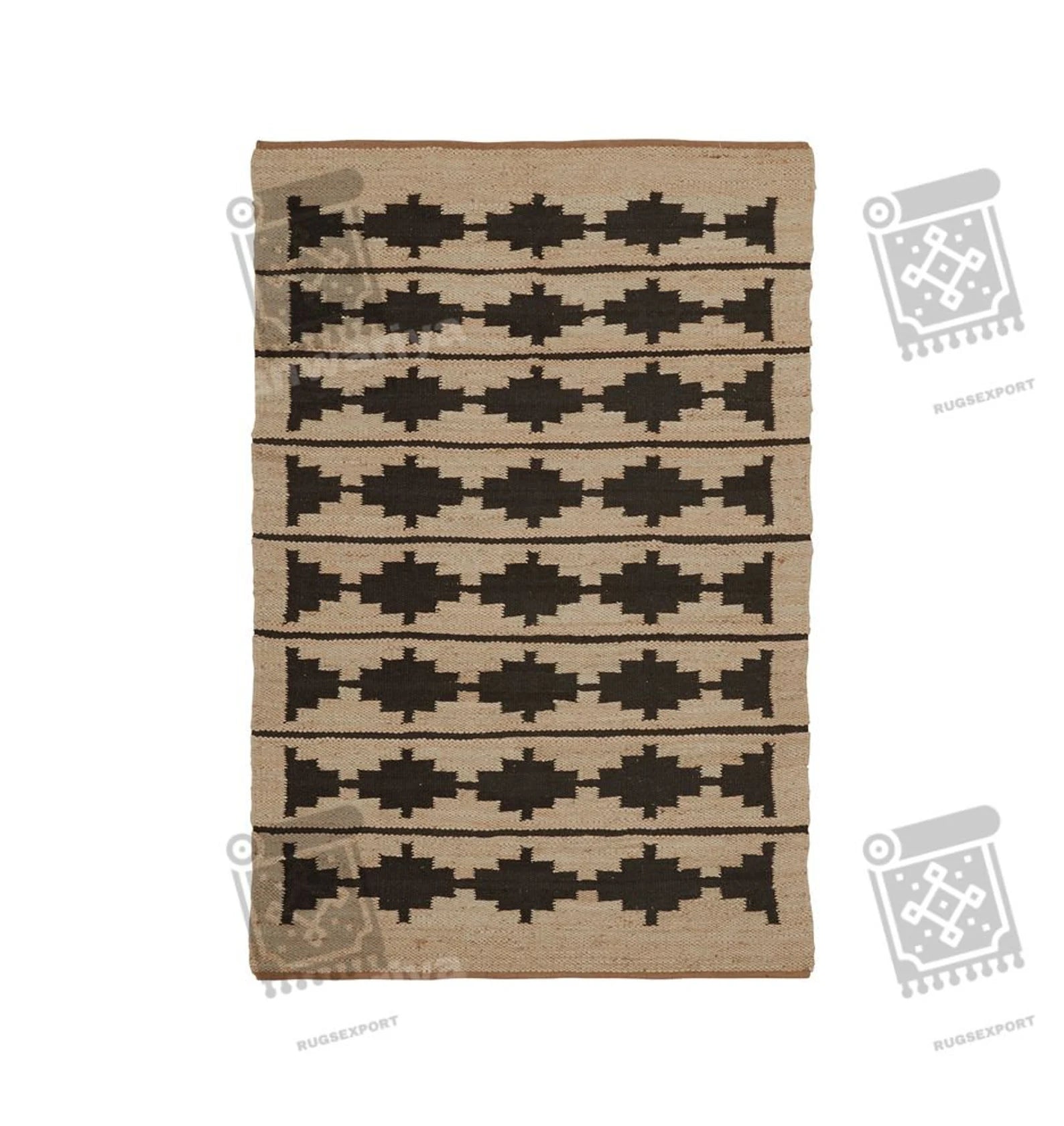 Handwoven Natural Hemp Jute Runner Rug for Entryways & Long Hall Spaces