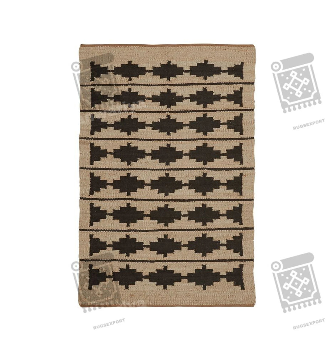 Handwoven Natural Hemp Jute Runner Rug for Entryways & Long Hall Spaces