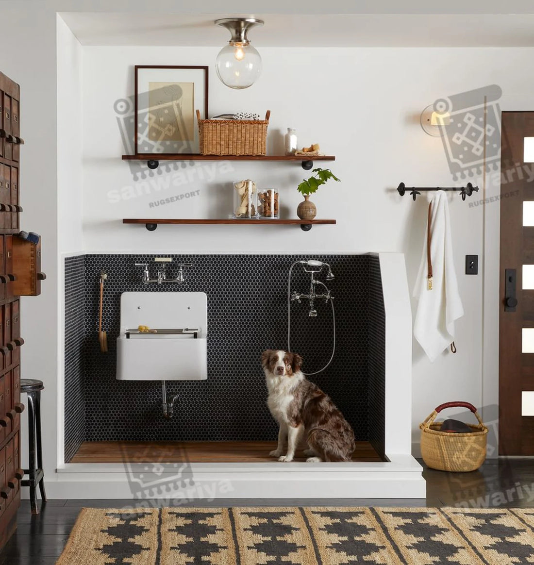 Handwoven Natural Hemp Jute Runner Rug for Entryways & Long Hall Spaces