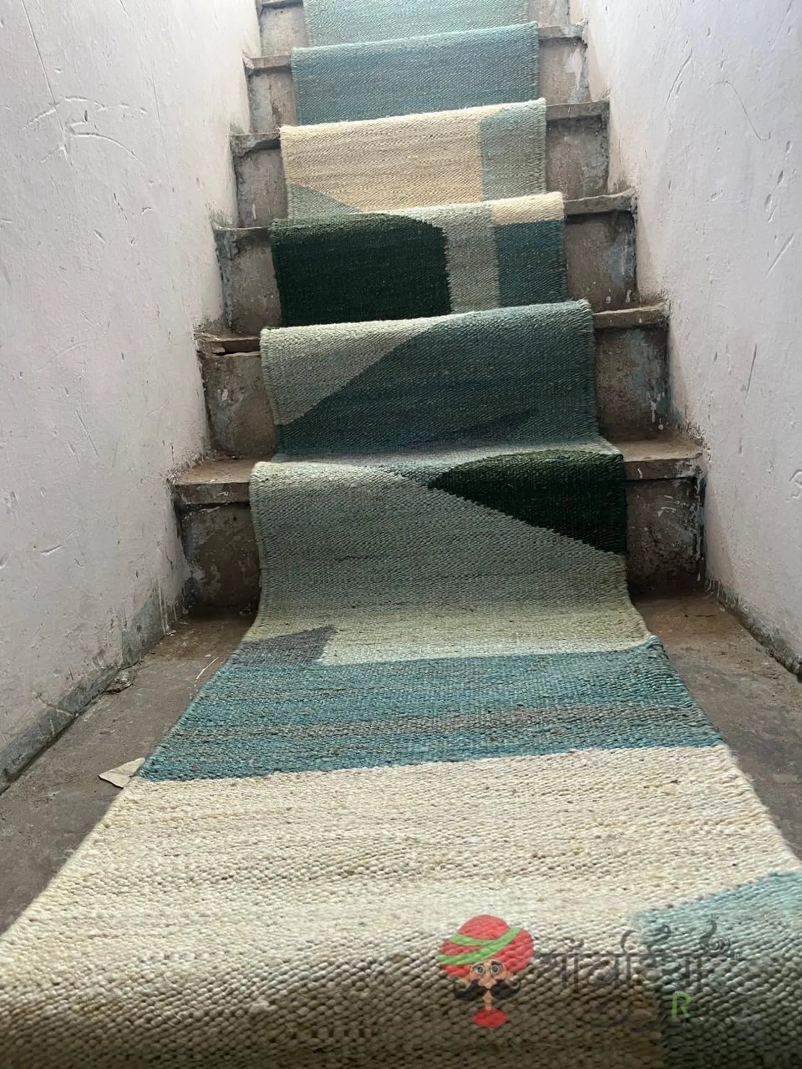 Natural Jute Hemp Runner | Eco-Friendly Handwoven Stair & Hallway Rug