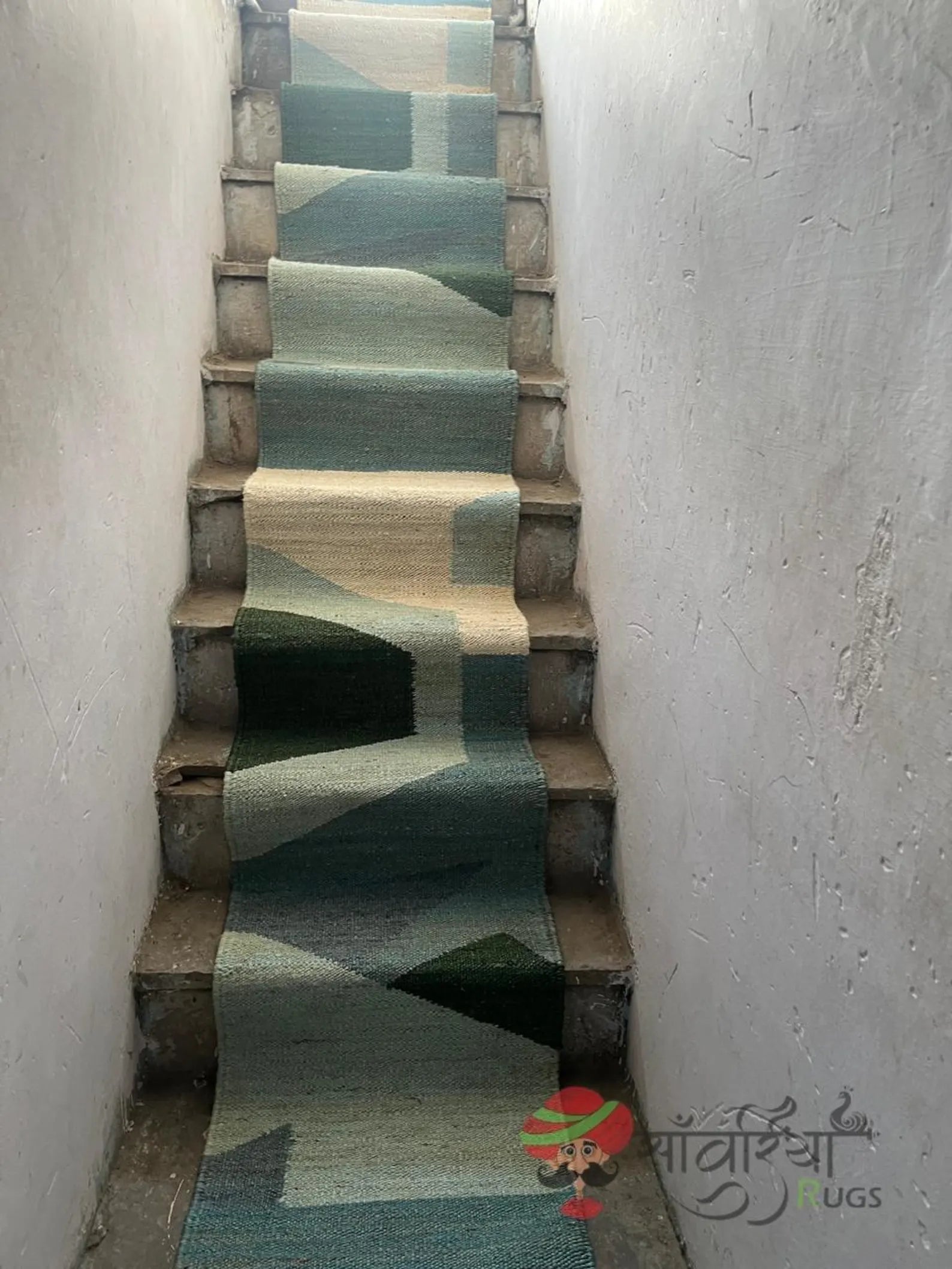 Natural Jute Hemp Runner | Eco-Friendly Handwoven Stair & Hallway Rug