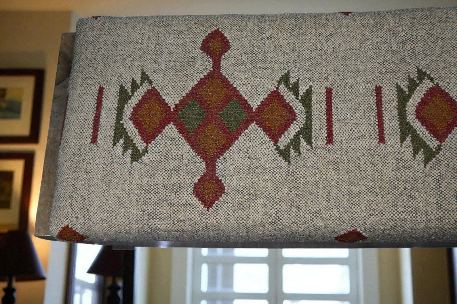 Folding Kilim Bench – Vintage Turkish Rug with Handmade Wooden Frame