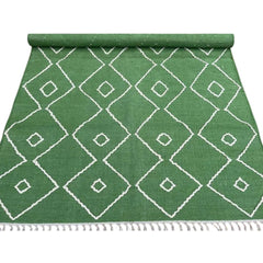 Cotton Rug, Handmad Rug, Area Rug, Home Decor Rug, Nordic Rug, Accent Rug, Indian Traditional Rug