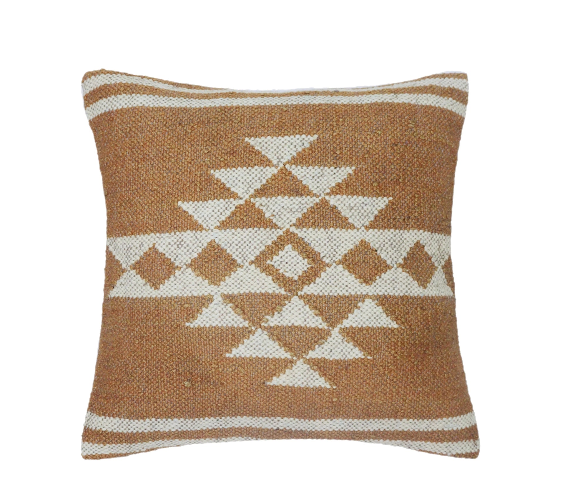 Handmade Wool Jute Kilim Pillow