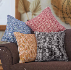 Handmade Shuttle Cotton Pillow Cover 45x45 cm Decorative Sofa And Bedroom Cushion Cover Colorful Sofa Set